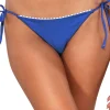 Pom Pom Hipster Tie Side Bikini Bottom