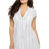 Regina Stripe V-Neck Tunic