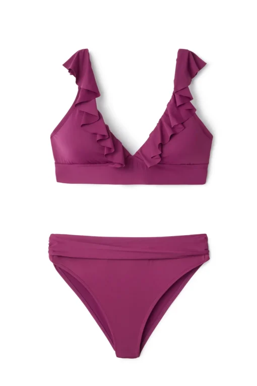 Ruffle Bralette Bikini Top