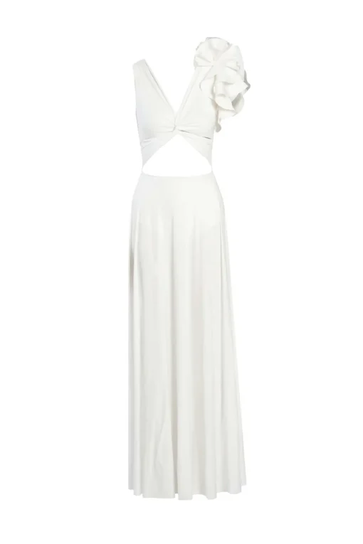 Ruffle Maxi Dress
