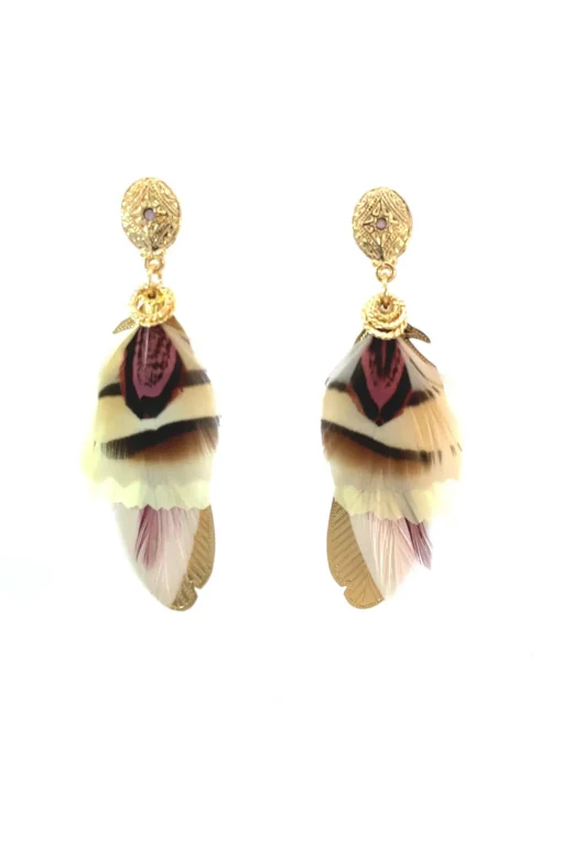 Sao Feather Earrings