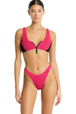 Scout Zip Bralette Bikini Top