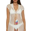 Short Sleeve Crochet Tunic