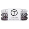 Silver Flames 3-Pack Hair Ties
