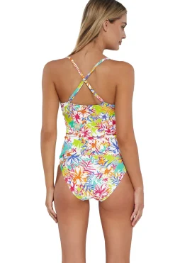 Simone Convertible Strap Tankini Top