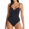 Stitched One Piece Swimsuit