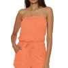 Strapless Romper