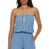 Strapless Romper