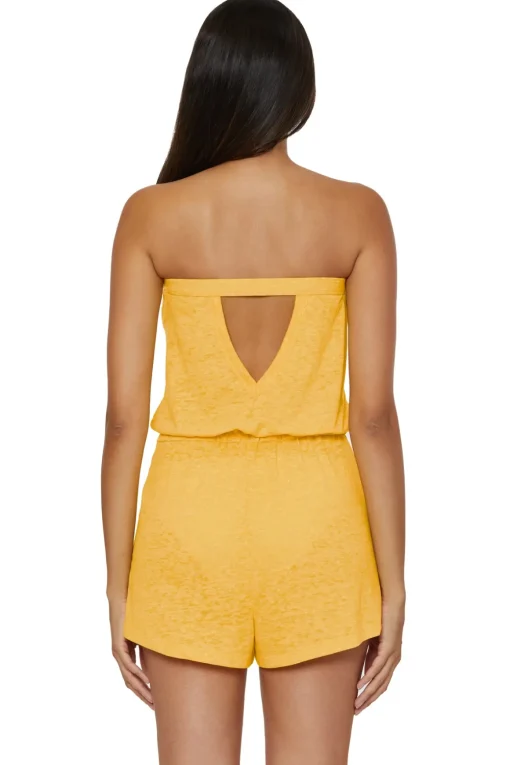 Strapless Romper