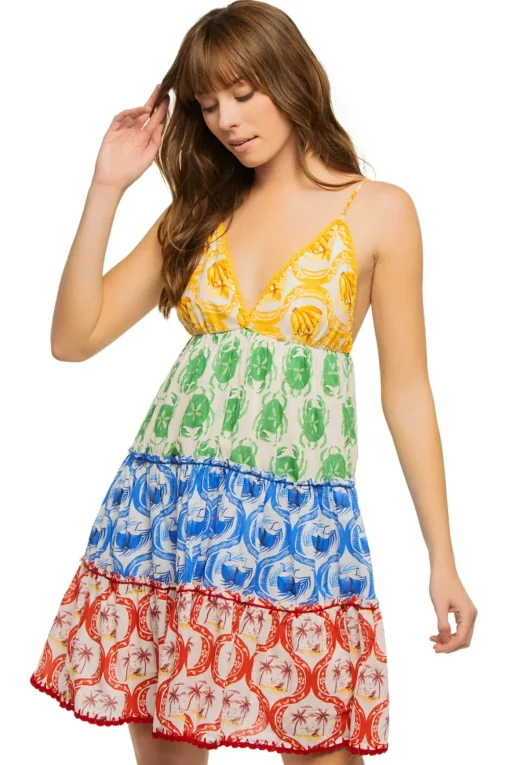 Summer Mix Mini Dress