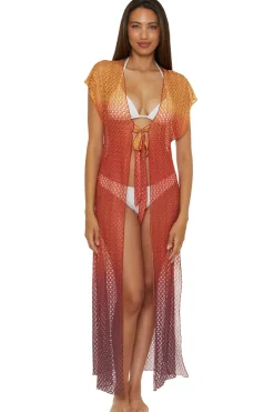Sunset Ombre Long Kimono