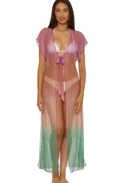 Sunset Ombre Long Kimono