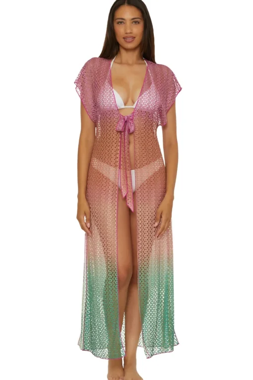 Sunset Ombre Long Kimono
