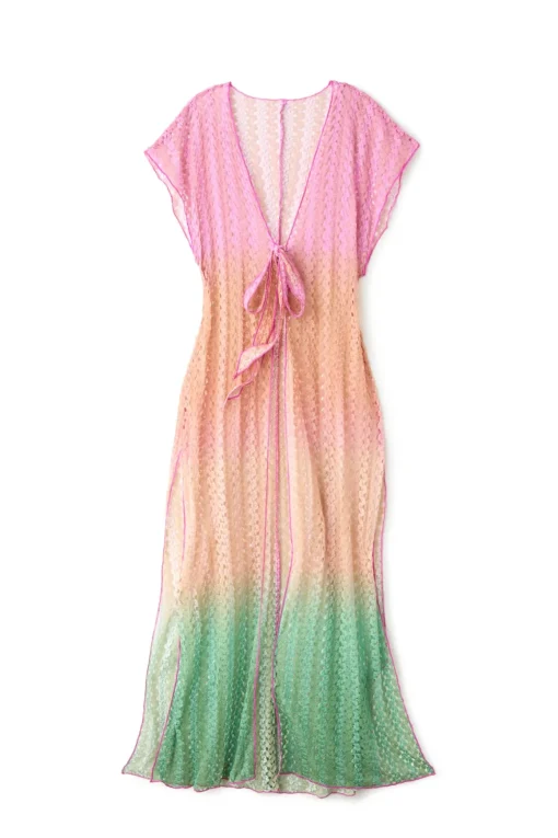 Sunset Ombre Long Kimono
