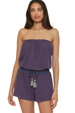Sunset Strapless Romper