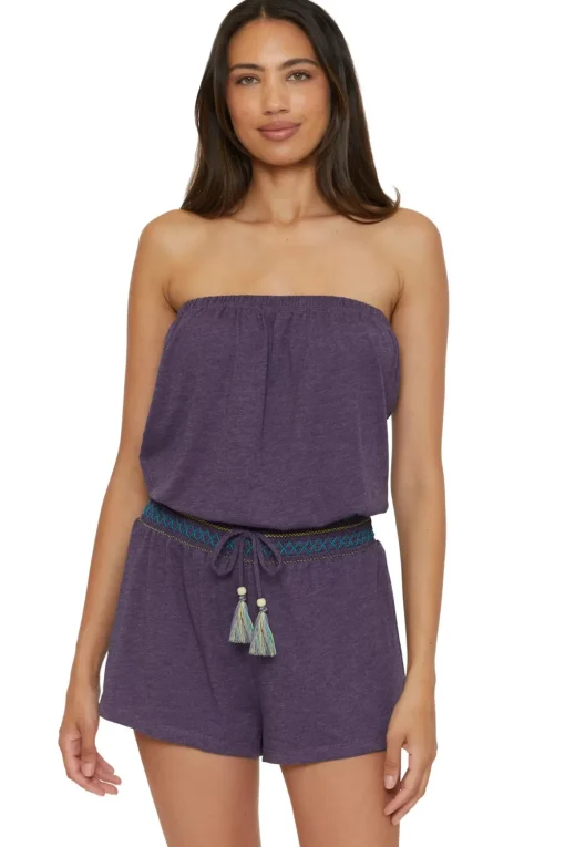 Sunset Strapless Romper