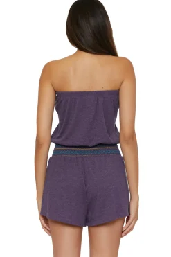Sunset Strapless Romper