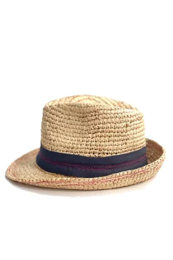 Tarboush Grosgrain Topstitched Fedora