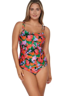 Taylor Underwire Tankini Top (D+ Cup)