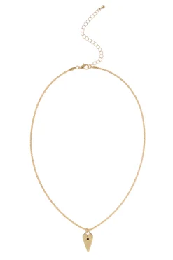 Teardrop Evil Eye Necklace