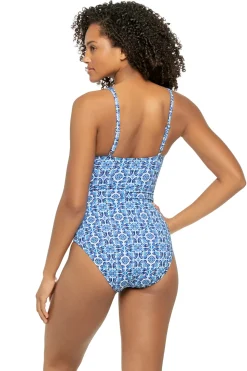 Terrazzo Tile One Piece Swimsuit
