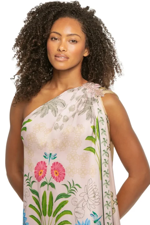 Toga Asymmetrical Maxi Dress