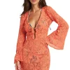 Tropical Crochet Kimono