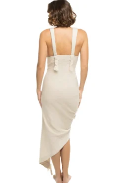 Tulum V-Neck Mid Dress