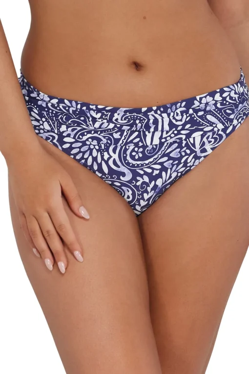 Unforgettable Banded Hipster Bikini Bottom