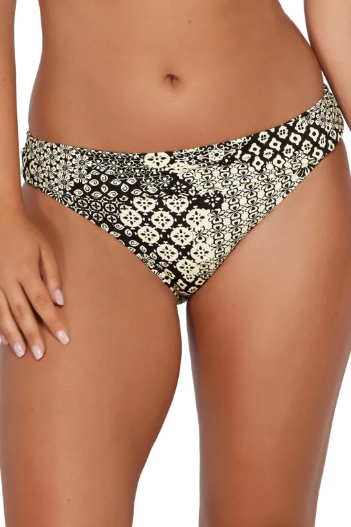Unforgettable Banded Hipster Bikini Bottom