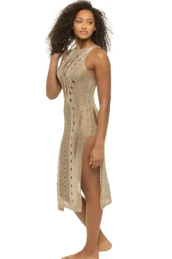 Vita Lurex Midi Dress