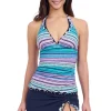 V-Neck Halter Tankini Top (D Cup)