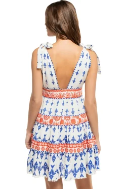 V-Neck Mini Dress