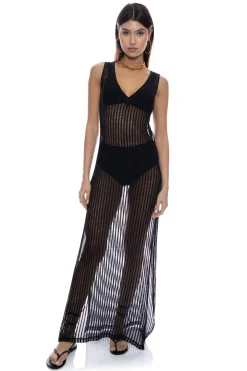 V-Neck Tank Maxi Cover Dress