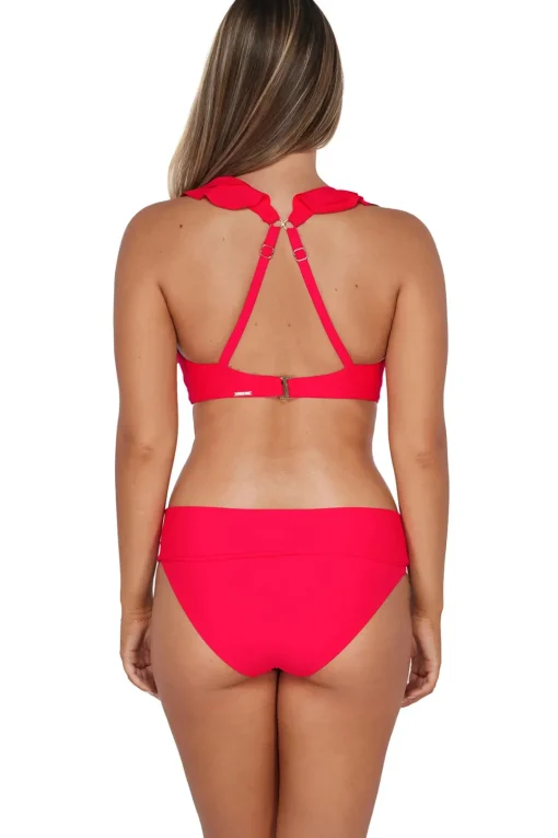 Willa Wireless Bralette Bikini Top (E-H Cup)