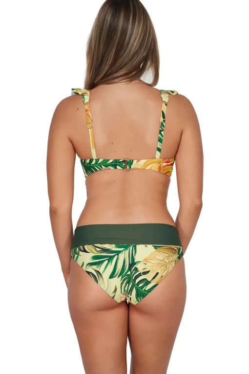 Willa Wireless Bralette Bikini Top (D+ Cup)
