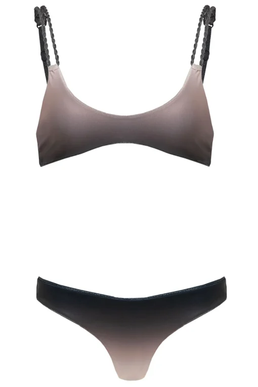 Winter Mist Reversible Bralette Bikini Top