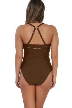 Zuri V-Wire Tankini Top (E-H Cup)