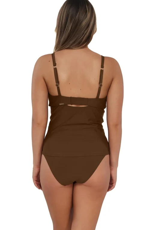 Zuri V-Wire Tankini Top (E-H Cup)