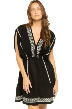 Alem Plunge Mini Dress