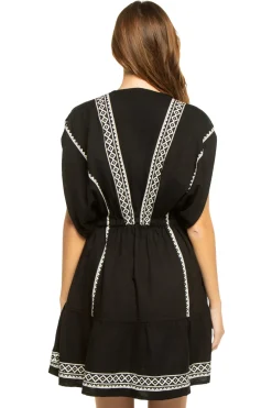 Alem Plunge Mini Dress