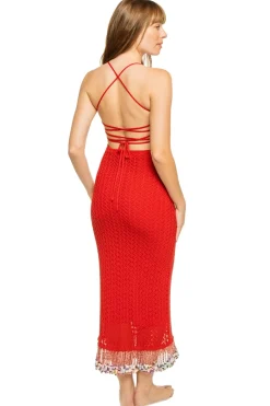 Ali Crochet Maxi Dress
