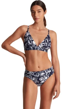 Allora Floral Triangle Bikini Top