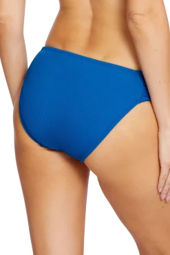 Amy Ribbed Tab Side Hipster Bikini Bottom