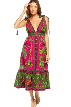 Ana Tapestry Midi Dress