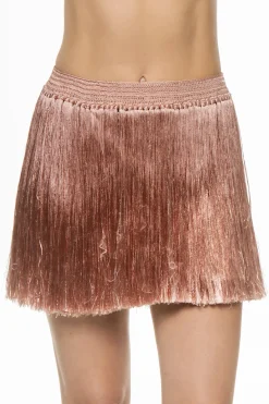 Angelica Fringe Mini Skirt