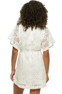 Anglaise Collared Mini Dress