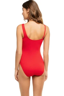Asymmetrical Cutout One Piece Swimsuit