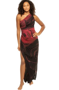 Asymmetrical Maxi Dress