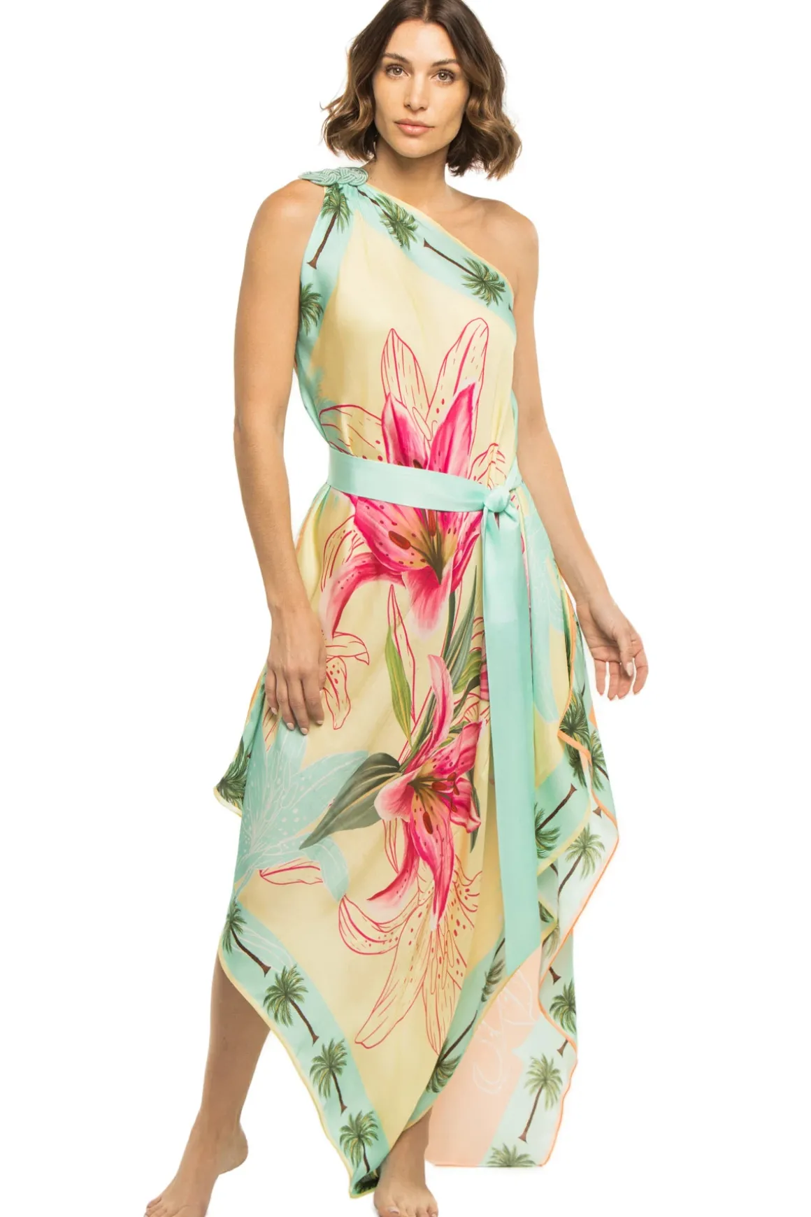 Asymmetrical Maxi Dress